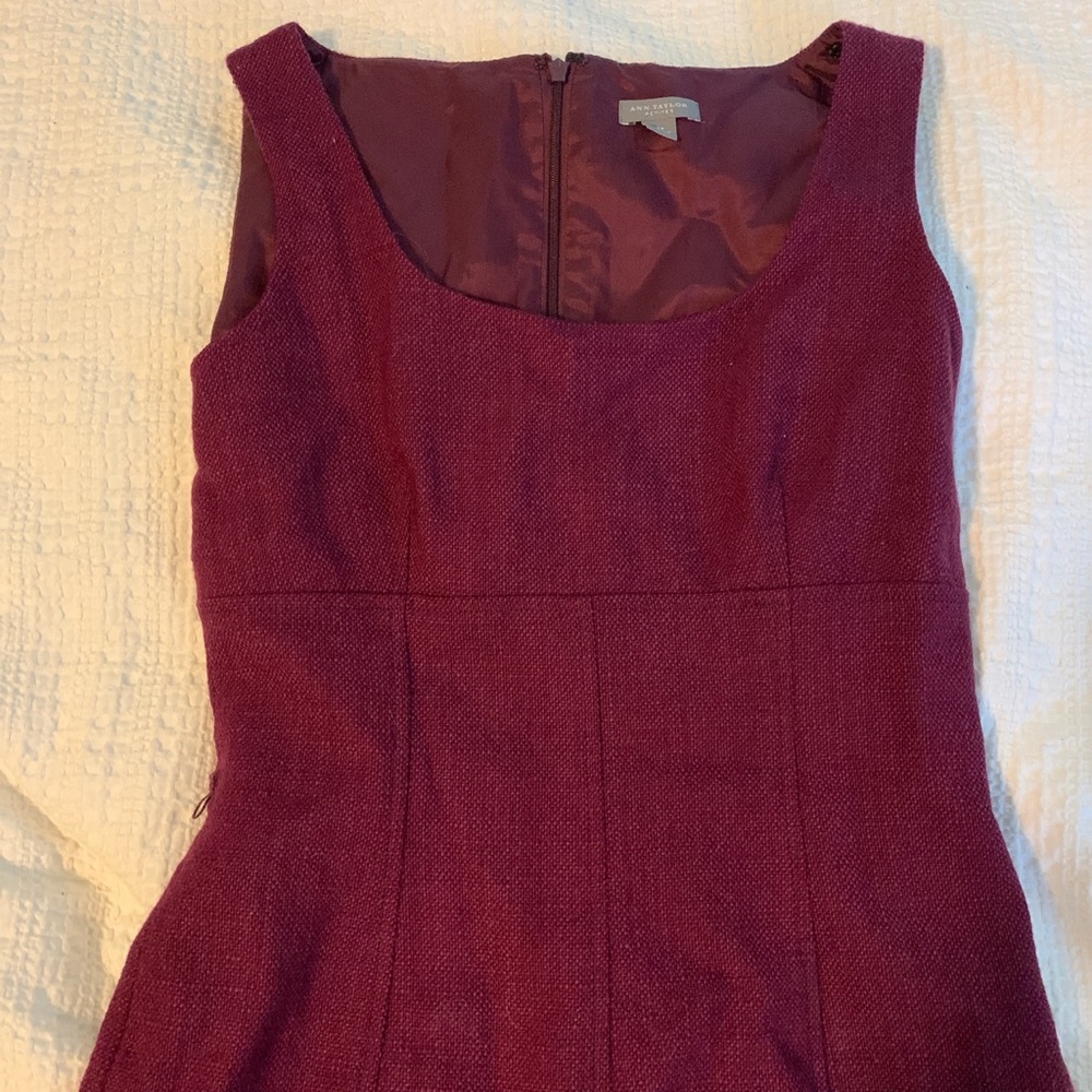 Cute burgundy dress